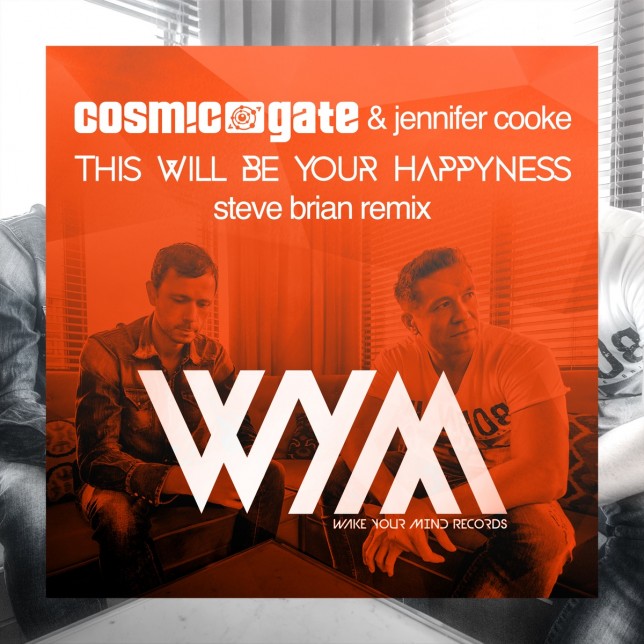 Cosmic Gate & Jennifer Cooke - This Will Be Your Happyness (Steve Brian Remix)