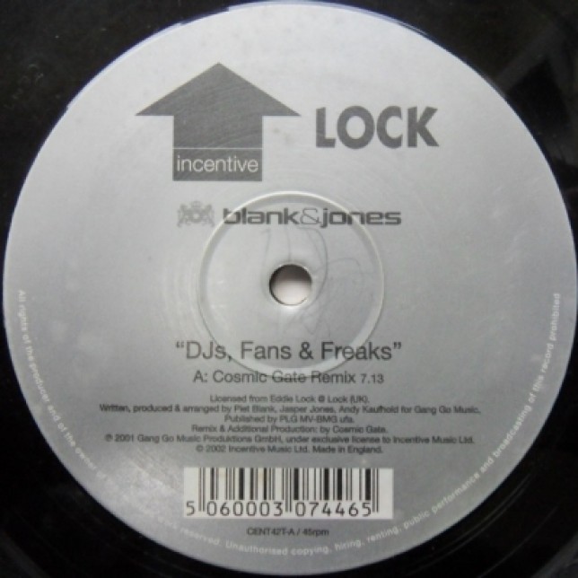 Blank & Jones - Djs, Fans & Freaks (D.F.F.) (Cosmic Gate Remix)